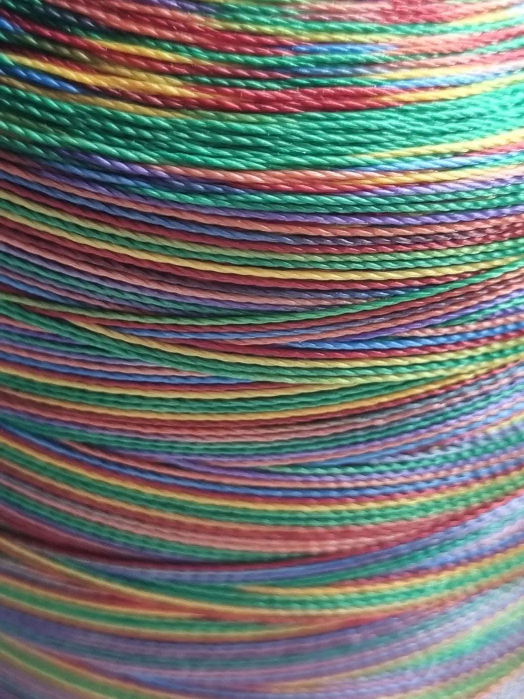 Nähgarn Regenbogenverlauf (Extrastark)