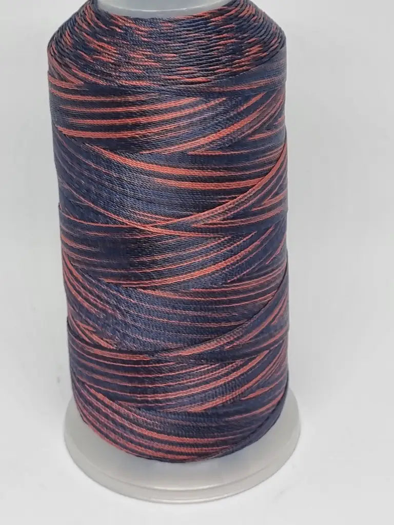Nähgarn Regenbogenverlauf zweifarbig (Extrastark)