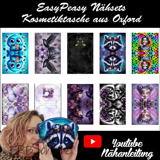 Oxford Easy Peasy Panelset | Kosmetiktasche Roundtop 2.0