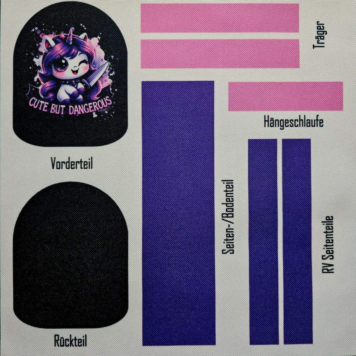 Oxford Easy Peasy Panelset | MiniRucksack CutiePebble