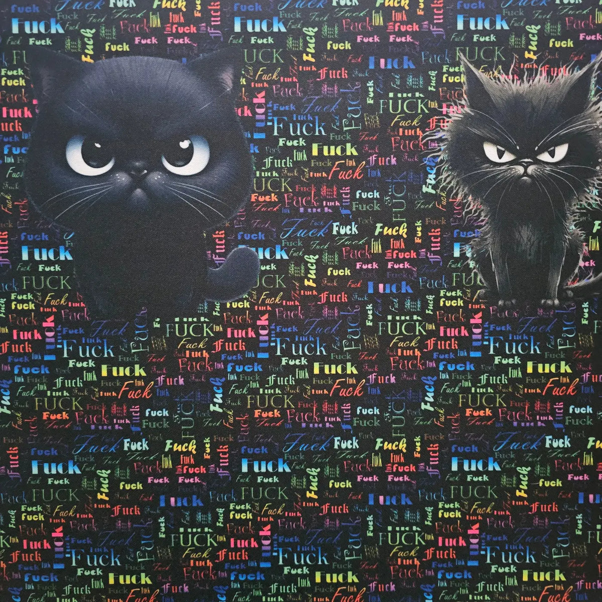 Oxford Kombi Panel | 50 x 153 cm | Grumpy Cats