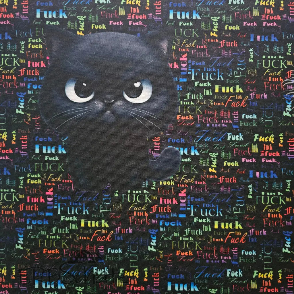 Oxford Kombi Panel | 50 x 153 cm | Grumpy Cats