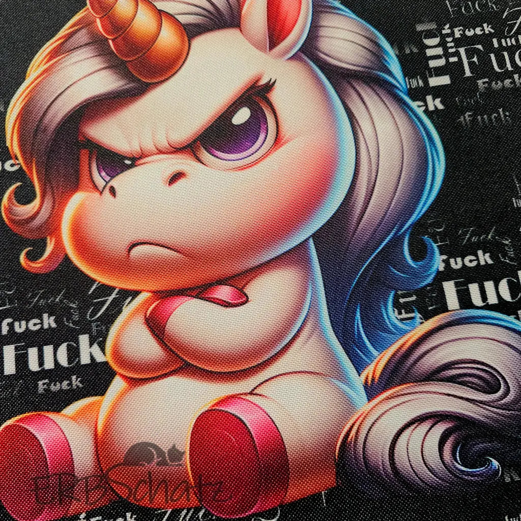 Oxford Kombi Panel | 50 x 153 cm | Grumpy Unicorn & Fox