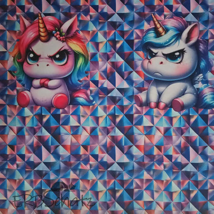 Oxford Kombi Panel | 50 x 153 cm | Grumpy Unicorns
