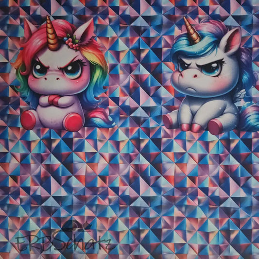 Oxford Kombi Panel | 50 x 153 cm | Grumpy Unicorns