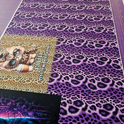 Oxford Kombi Panel | 50 x 153 cm | Purple Panther