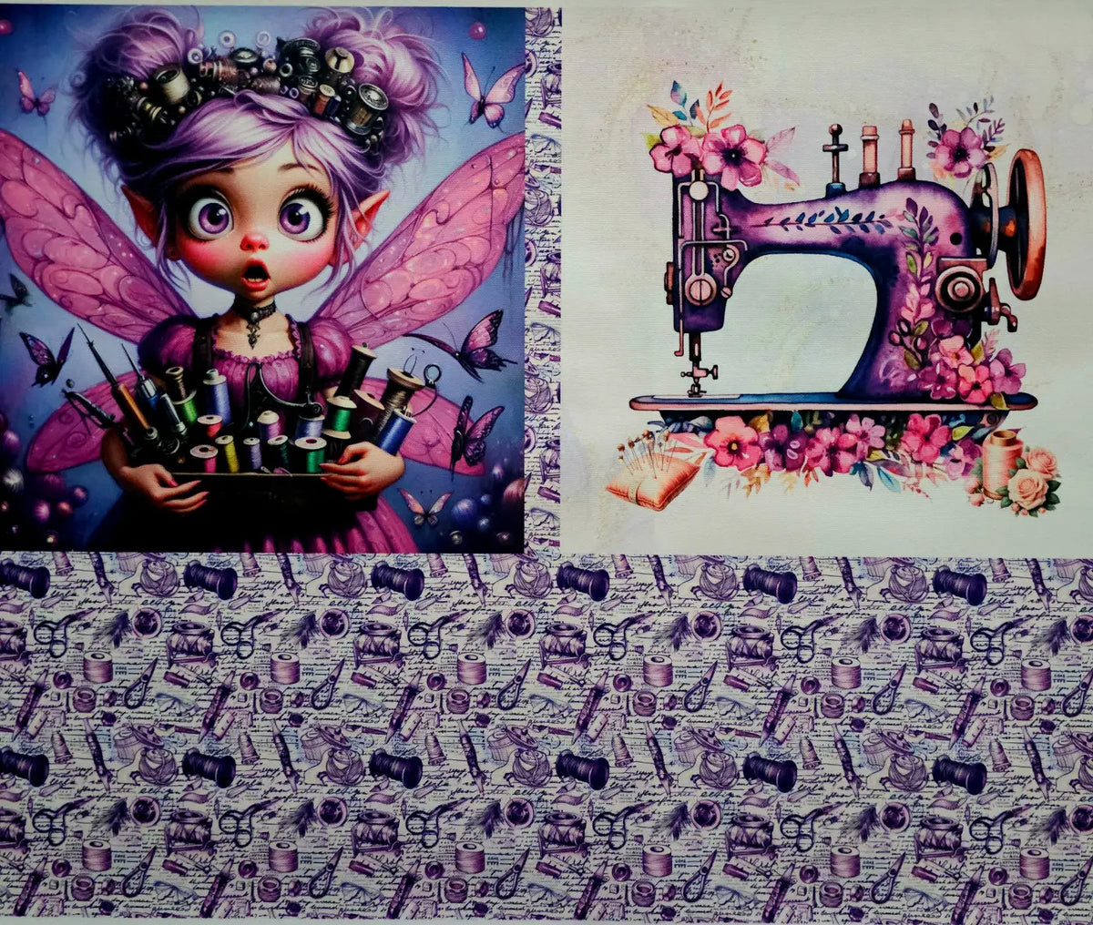 Oxford Kombi Panel | 50 x 153 cm | Sewing Lover