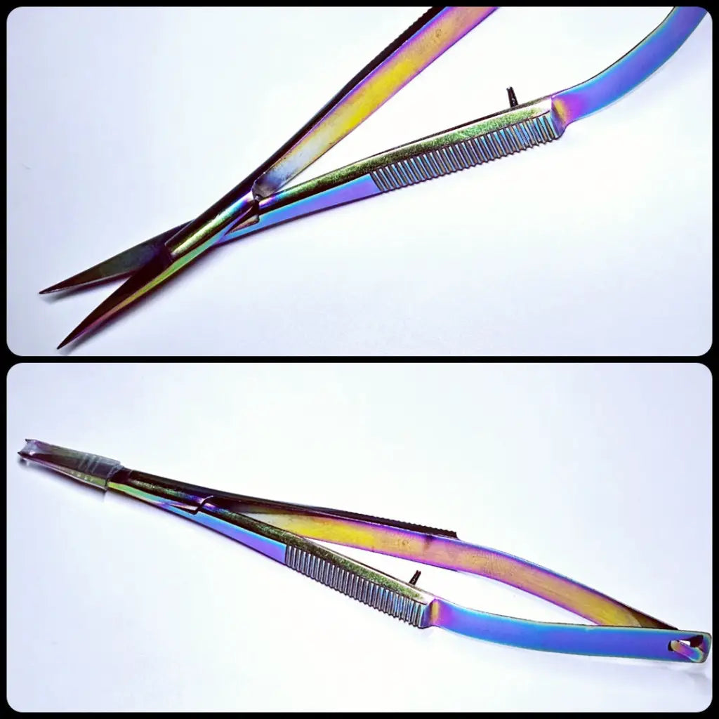 Präzisions Pinzettenschere Rainbow