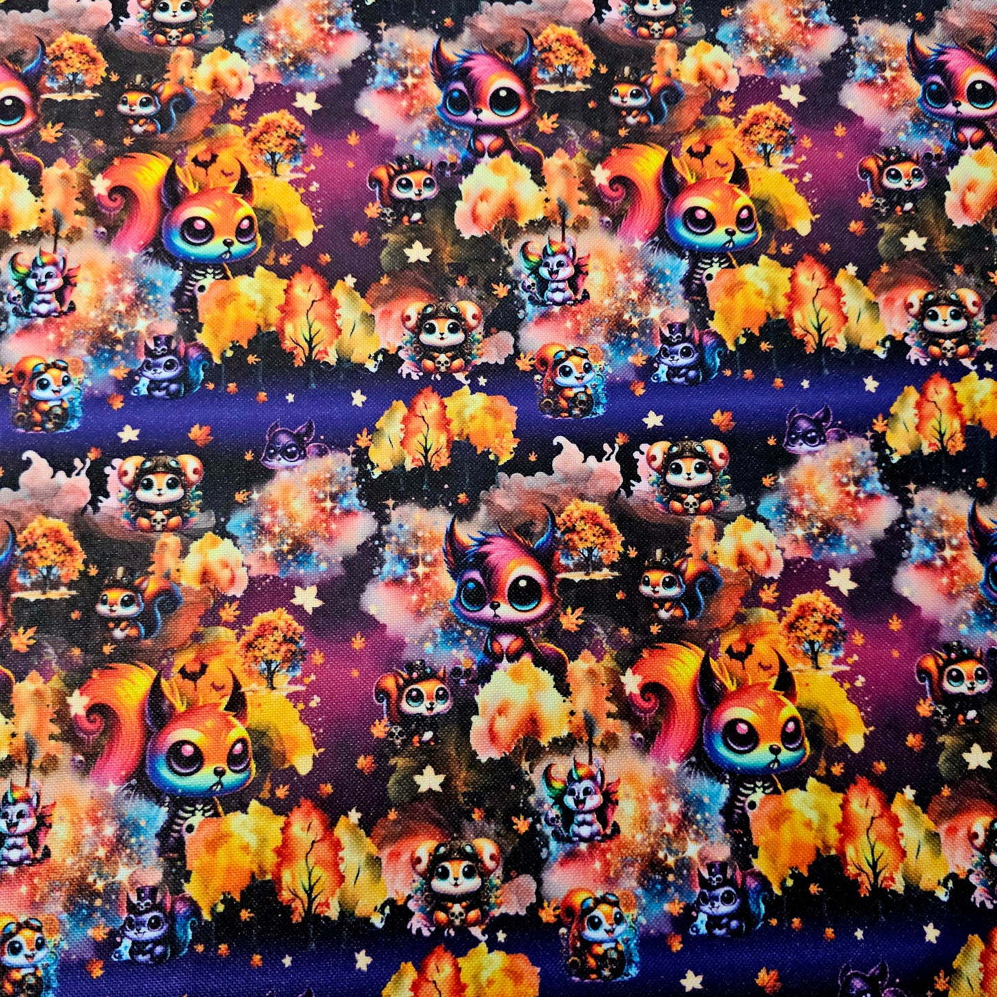 Wasserabweisender Canvas/Oxford, Squirrel World