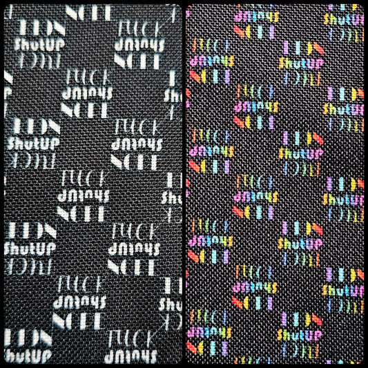 Wasserabweisender Canvas/Oxford, Statement Karo