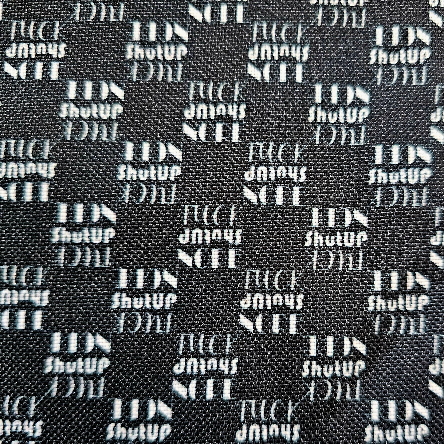 Wasserabweisender Canvas/Oxford, Statement Karo