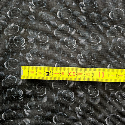 Wasserabweisender Canvas/Oxford, Dark Roses