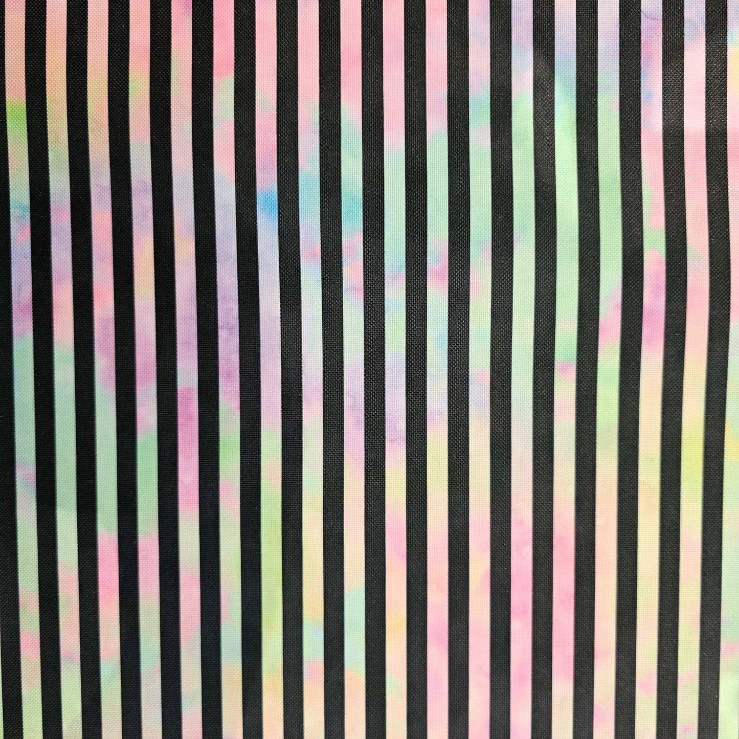 Wasserabweisender Canvas/Oxford, Rainbow Vintage Stripes