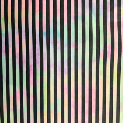 Wasserabweisender Canvas/Oxford, Rainbow Vintage Stripes