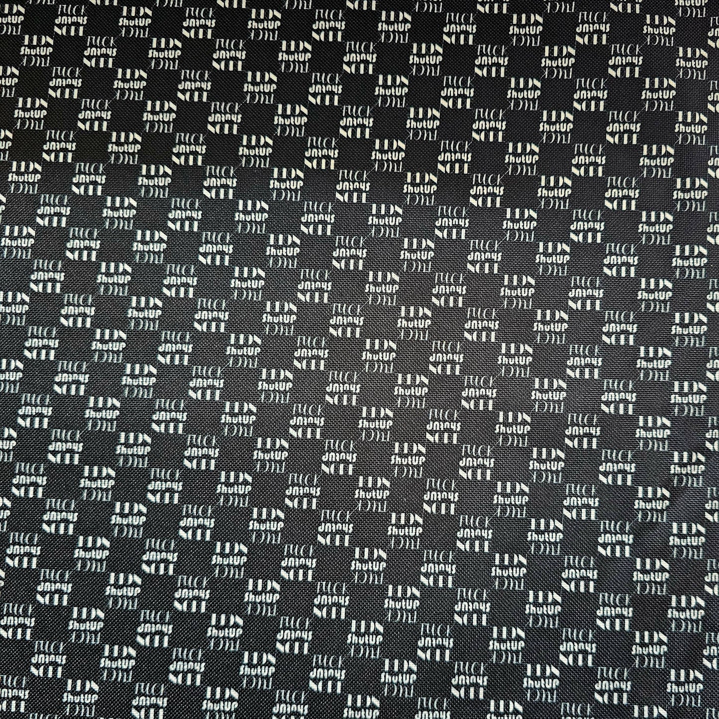 Wasserabweisender Canvas/Oxford, Statement Karo