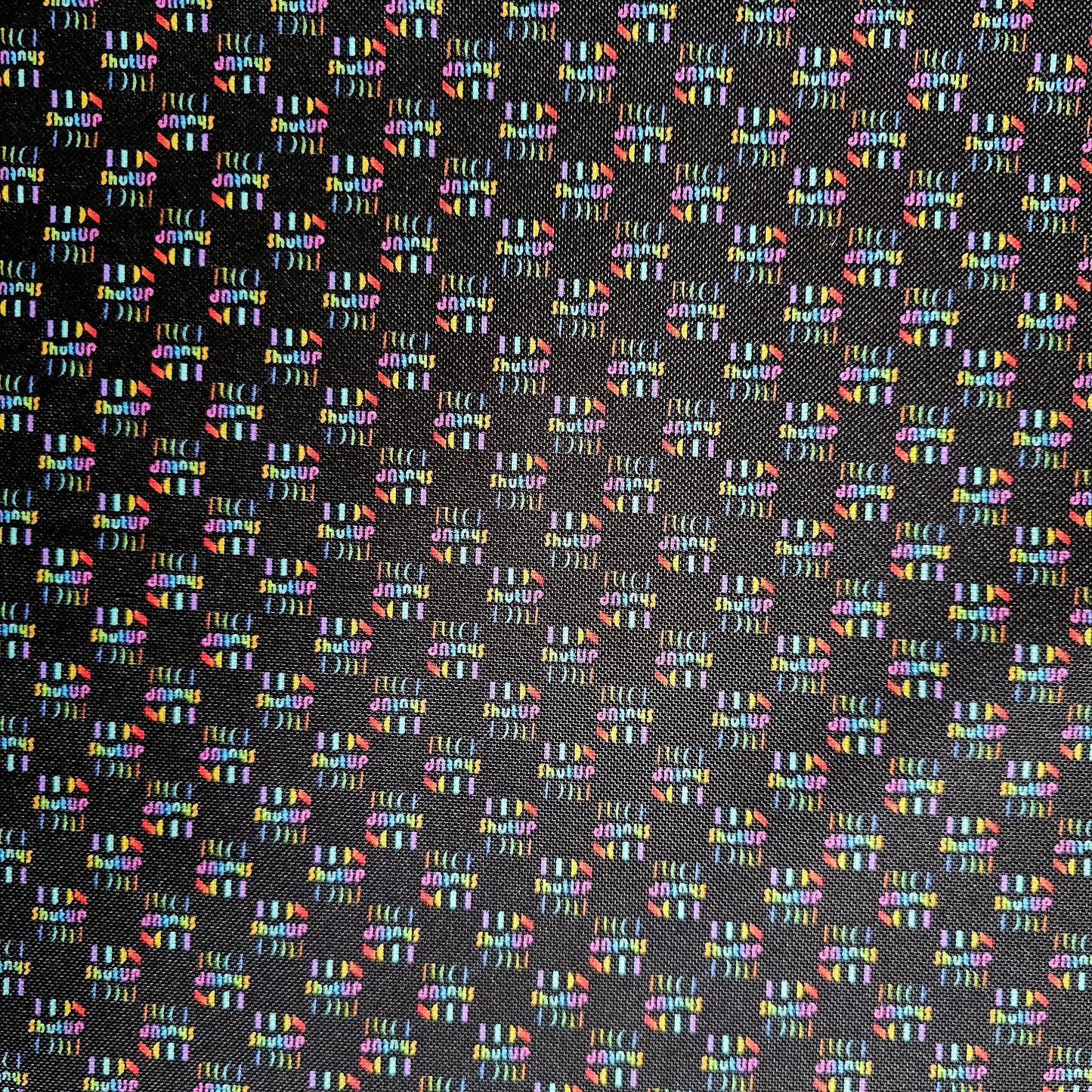 Wasserabweisender Canvas/Oxford, Statement Karo