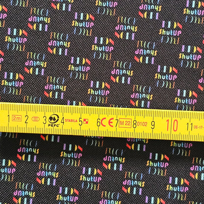 Wasserabweisender Canvas/Oxford, Statement Karo