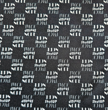 Wasserabweisender Canvas/Oxford, Statement Karo