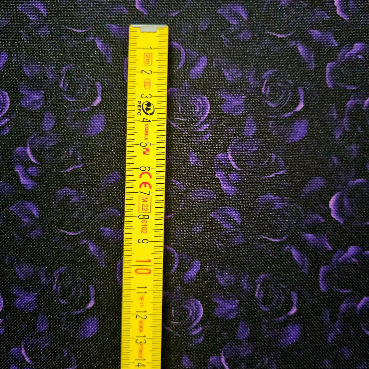 Wasserabweisender Canvas/Oxford, Dark Roses