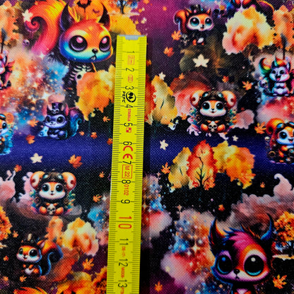 Wasserabweisender Canvas/Oxford, Squirrel World