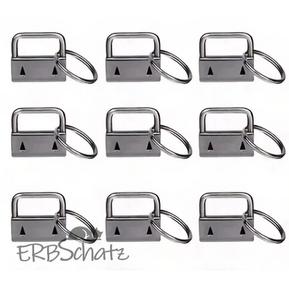 Schlüsselbandrohlinge Klassik Farben | Key Fob | für 25mm