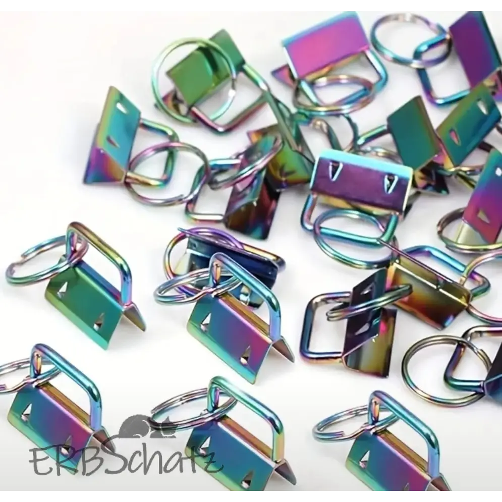 Schlüsselbandrohlinge Klassik Farben | Key Fob | für 25mm