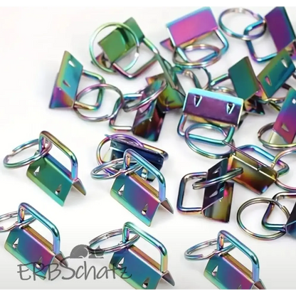 Schlüsselbandrohlinge Klassik Farben | Key Fob | für 25mm
