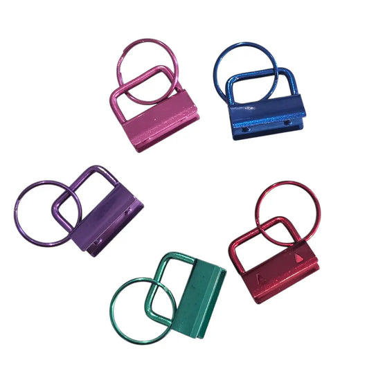 Schlüsselbandrohlinge metallic Farben | Key Fob | für 25mm