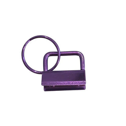 Schlüsselbandrohlinge metallic Farben | Key Fob | für 25mm