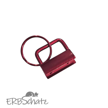Schlüsselbandrohlinge metallic Farben | Key Fob | für 25mm