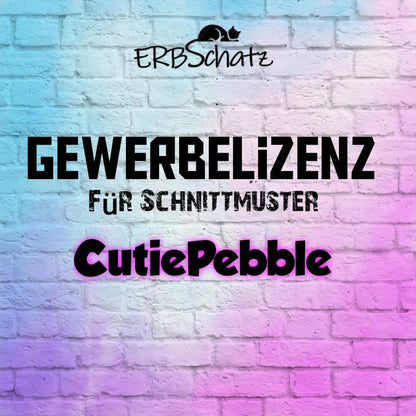 Schnittmuster Erbschatz CutiePebble Mini Rucksack Anhänger