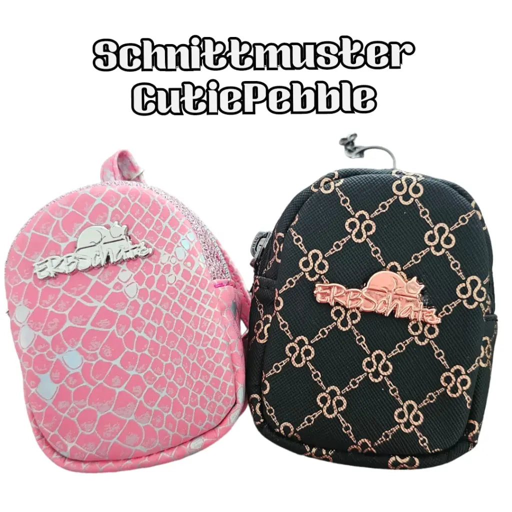 Schnittmuster Erbschatz CutiePebble Mini Rucksack Anhänger