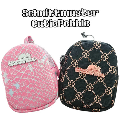 Schnittmuster Erbschatz CutiePebble Mini Rucksack Anhänger