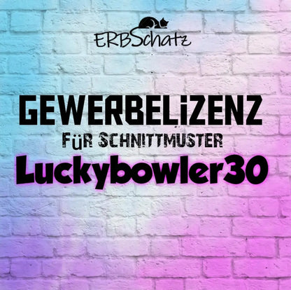 Schnittmuster Erbschatz LuckyBowler30 (inkl. Video