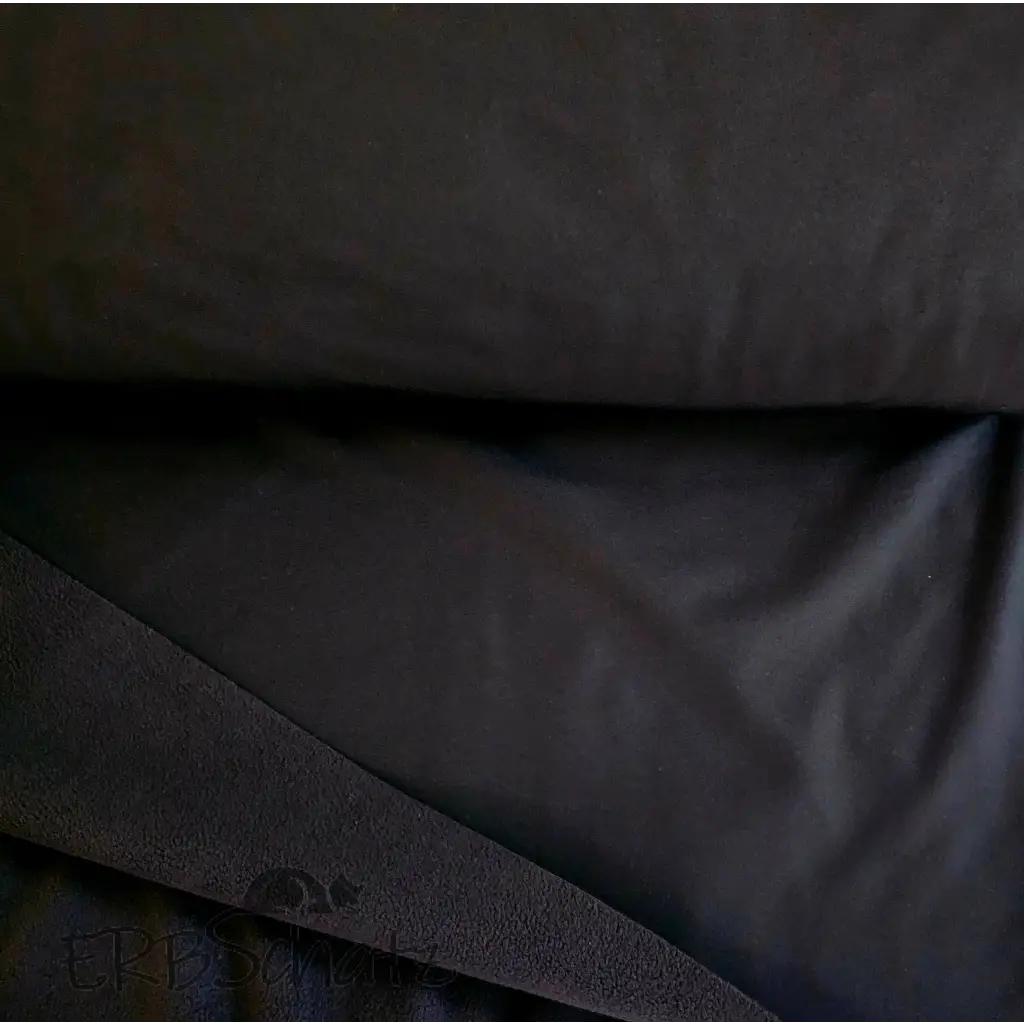 Softshell unifarben - Schwarz