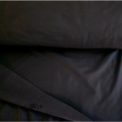 Softshell unifarben - Schwarz