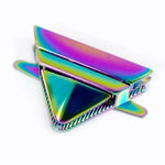 Taschen Steckverschluss Dreieck Rainbow