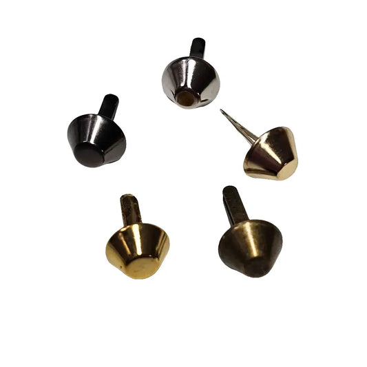 Taschenfüße Farbauswahl 12mm Gelbgold