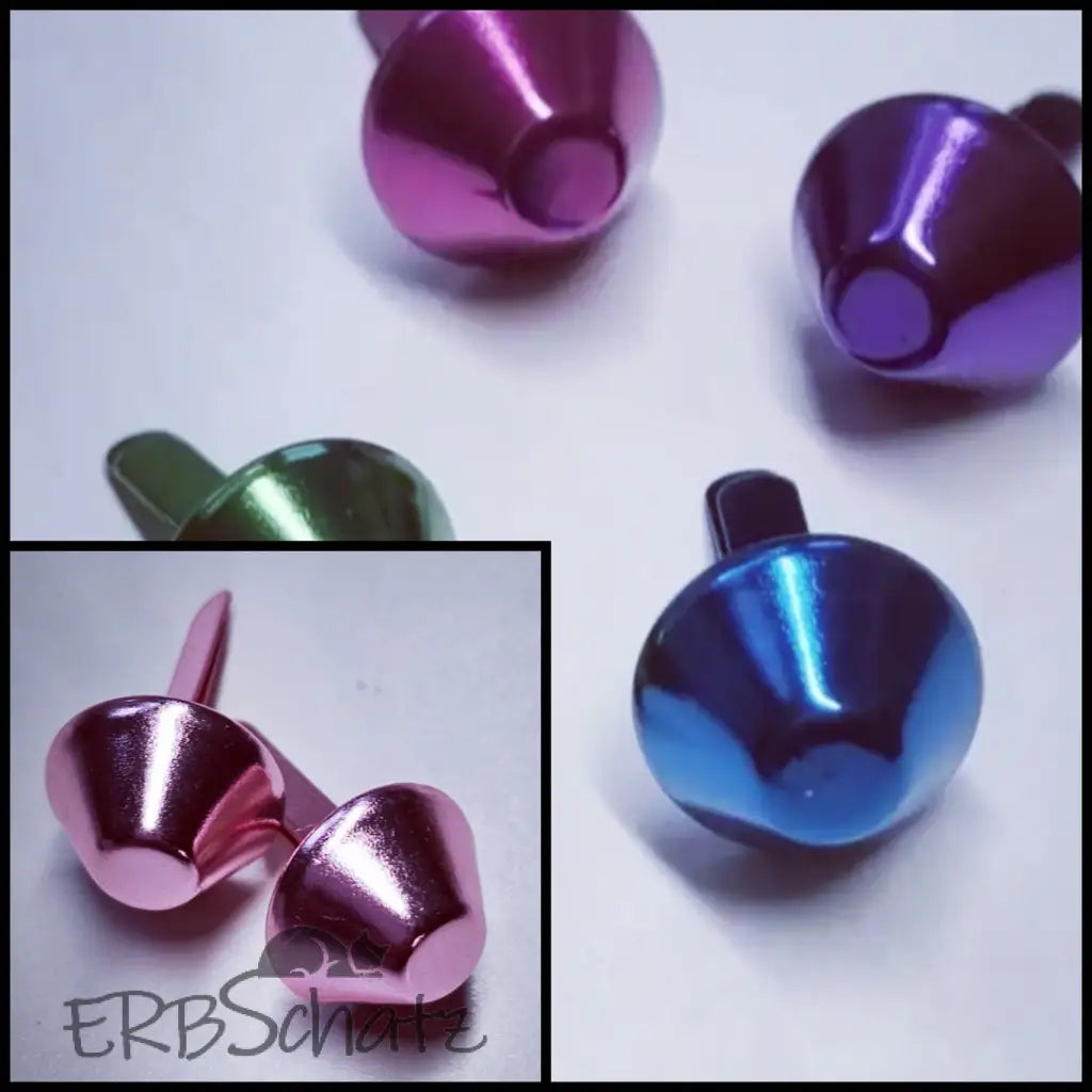 Taschenfüße Metallic Colours 12mm Lila