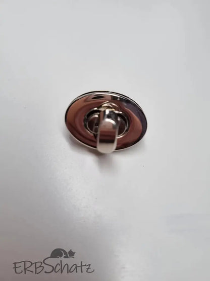 Taschenverschlüsse ovale Form Drehverschluß Gun Metal