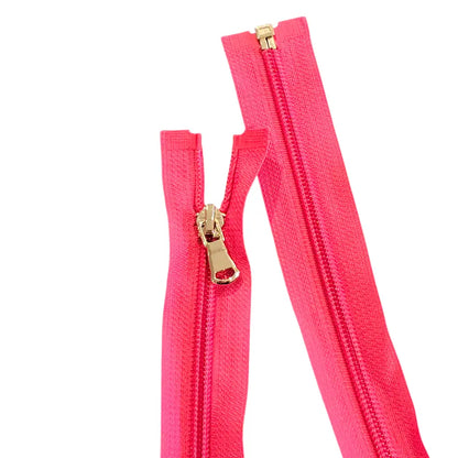 Teilbare Reißverschlüsse Silber Zip | 60 cm | 80