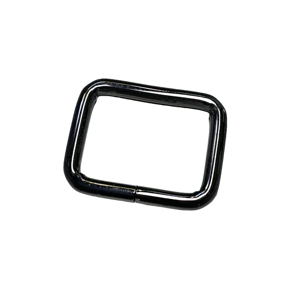 Vierkant-Ringe Farbauswahl für 25mm Gurtband Rainbow
