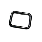 Vierkant-Ringe Farbauswahl für 25mm Gurtband Rainbow