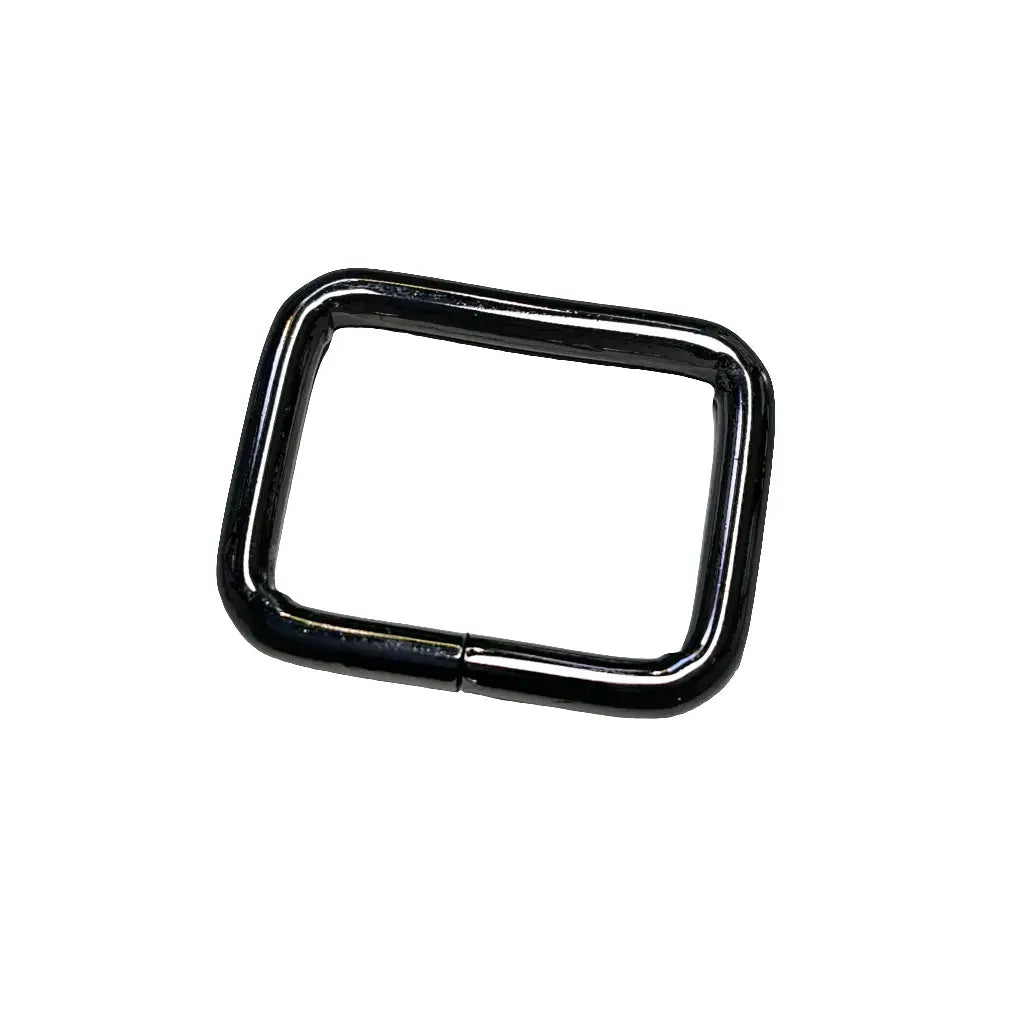 Vierkant-Ringe Farbauswahl für 25mm Gurtband Rainbow