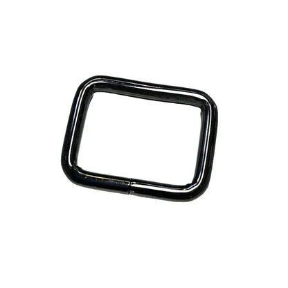 Vierkant-Ringe Farbauswahl für 25mm Gurtband Rainbow