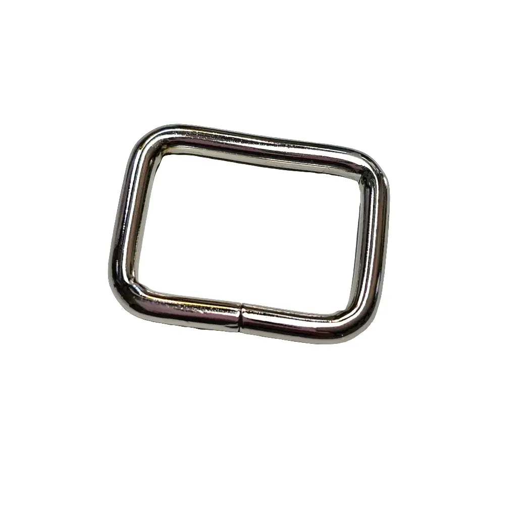 Vierkant-Ringe Farbauswahl für 25mm Gurtband Rainbow
