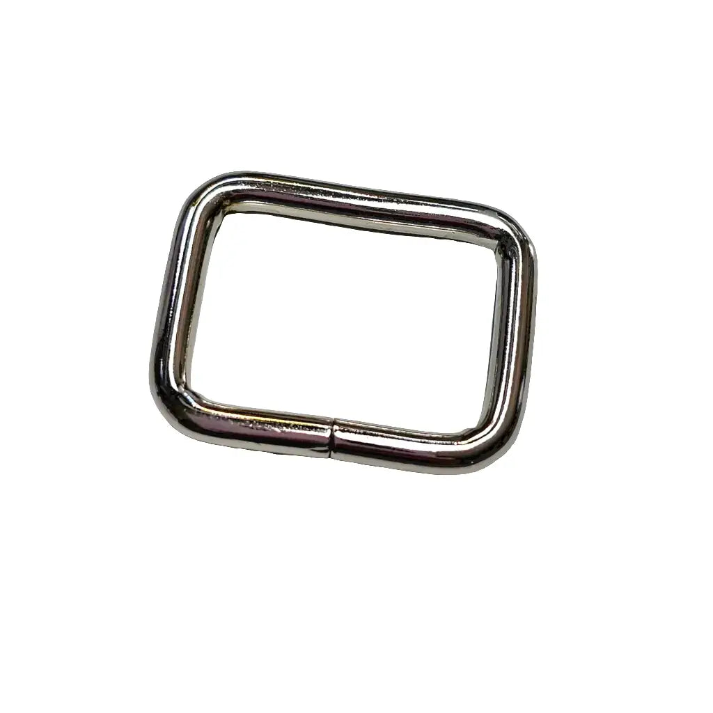 Vierkant-Ringe Farbauswahl für 25mm Gurtband Rainbow