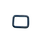 Vierkant-Ringe Metallic Colours für 25mm Gurtband Pink