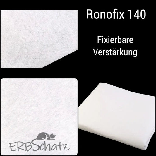 Vliesstoff Ronofix fixierbare Einlage | 140 + 18g/m2 - 80