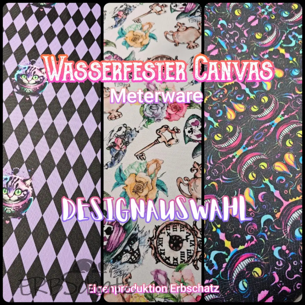 Wasserabweisender Canvas/Oxford Alice Designs | 0,5m